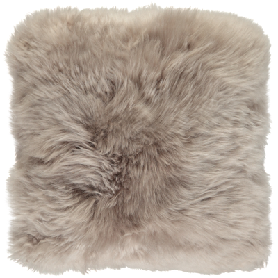Long-Wool Sheepskin Cushion | 20x20 in