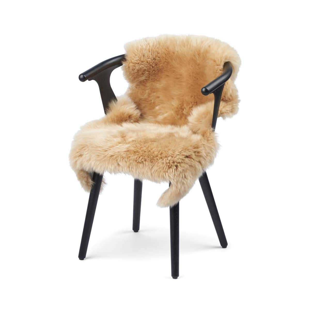 Premium Quality New Zealand Sheepskin | Long Wool | 39 in Moonstone