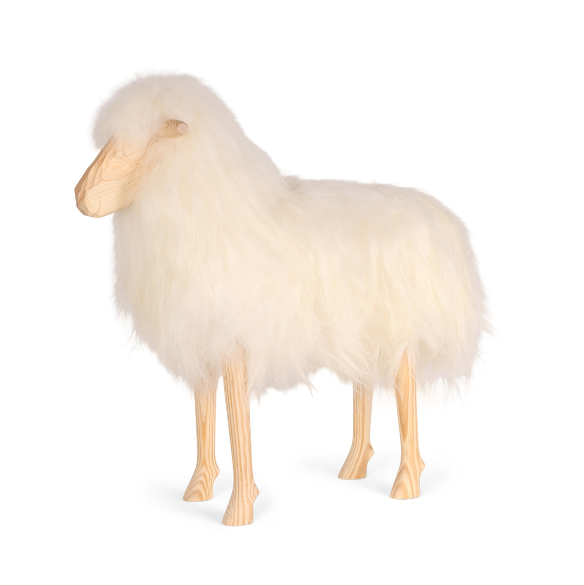 Signature Standing Sheep | Medium Off White