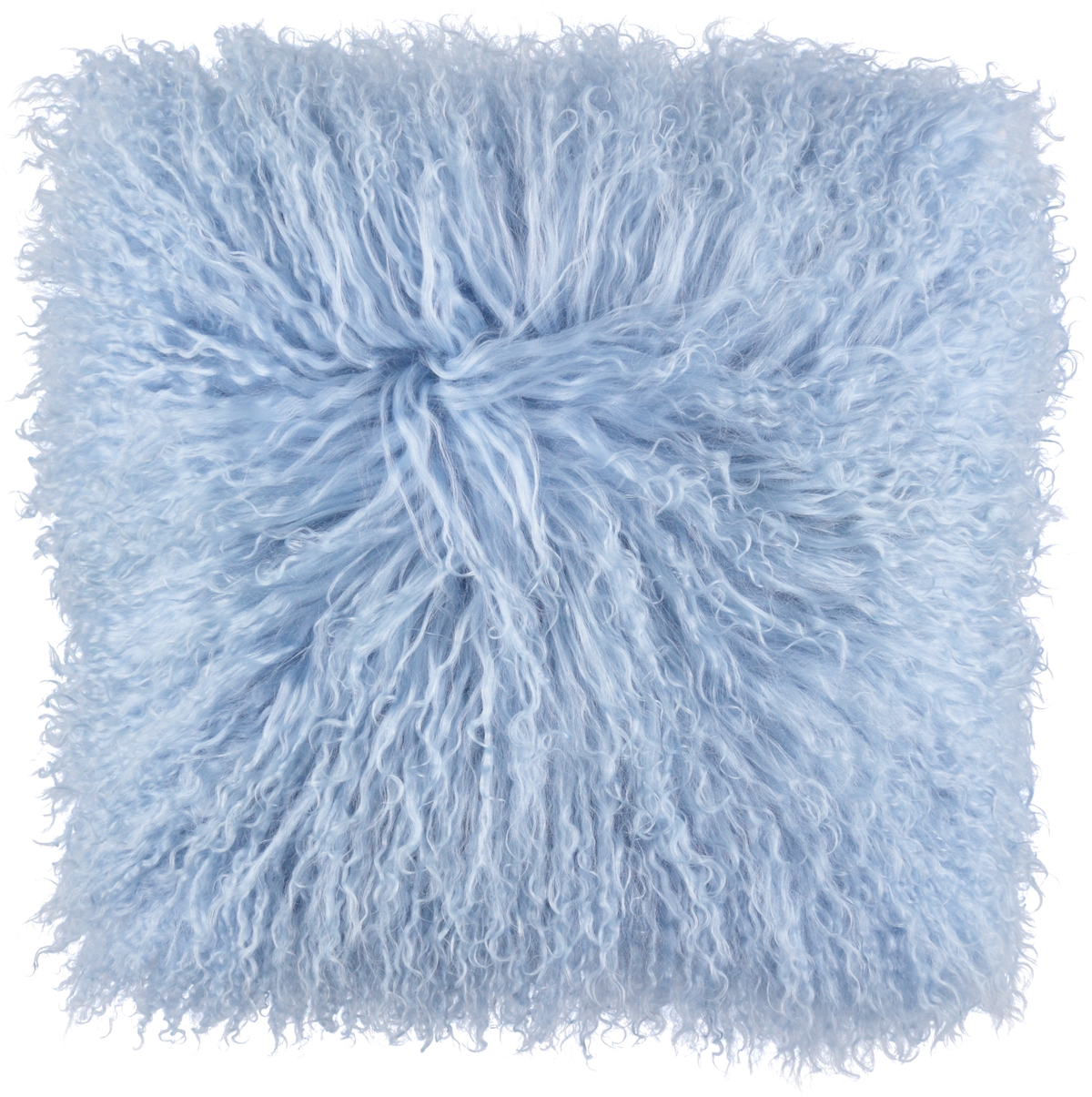 Curly Cushion | 16x16 in Summer Sky