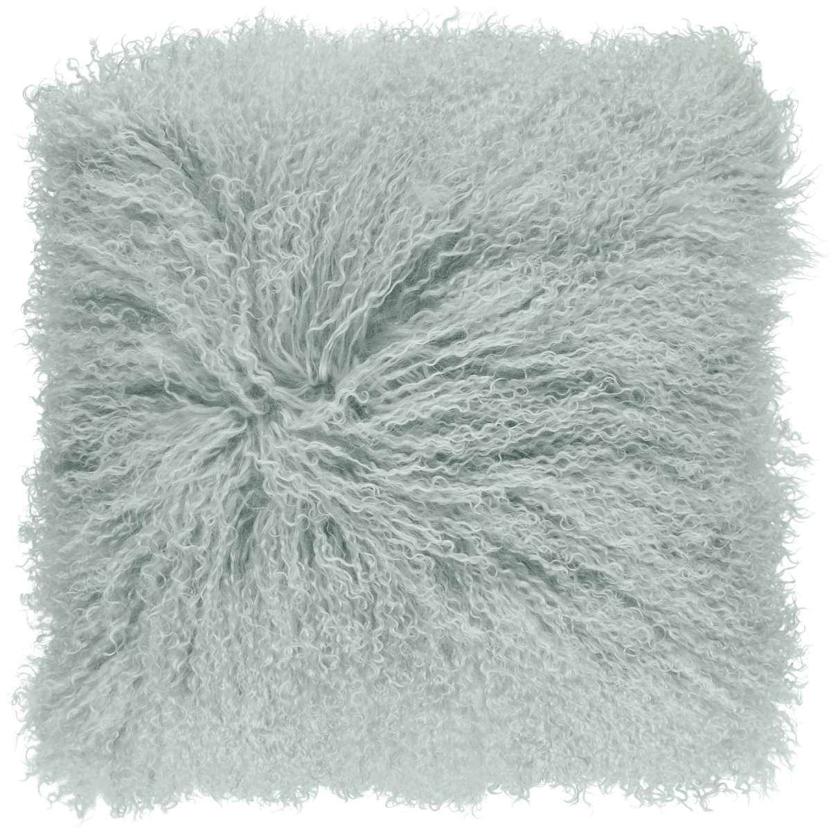 Curly Cushion | 16x16 in Mint