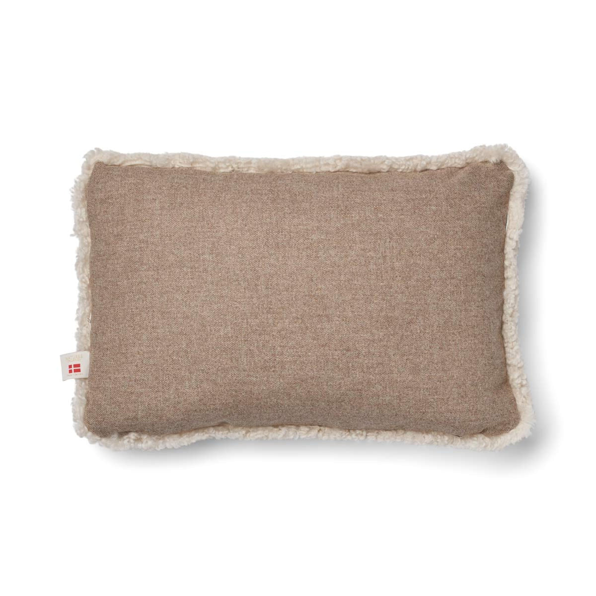 Short-Wool Sheepskin Cushion | 20x20 in | 13x20 in Beige/Pearl / 13x20 in