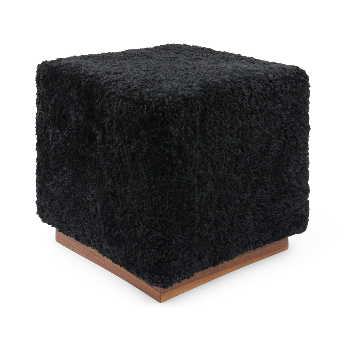 Benjamin Cube Walnut Base / Black