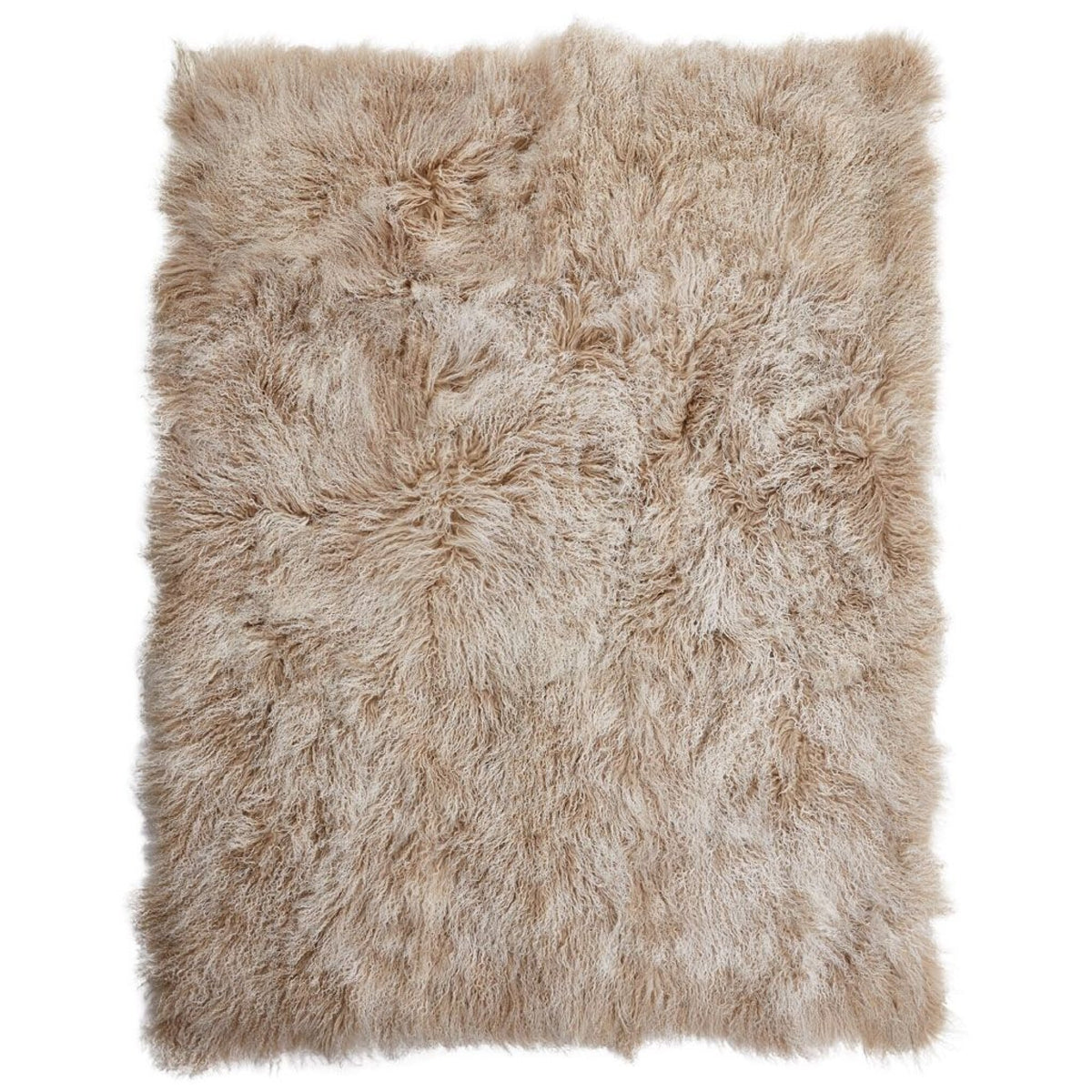 Throw of Curly Sheepskin | 55x71 in