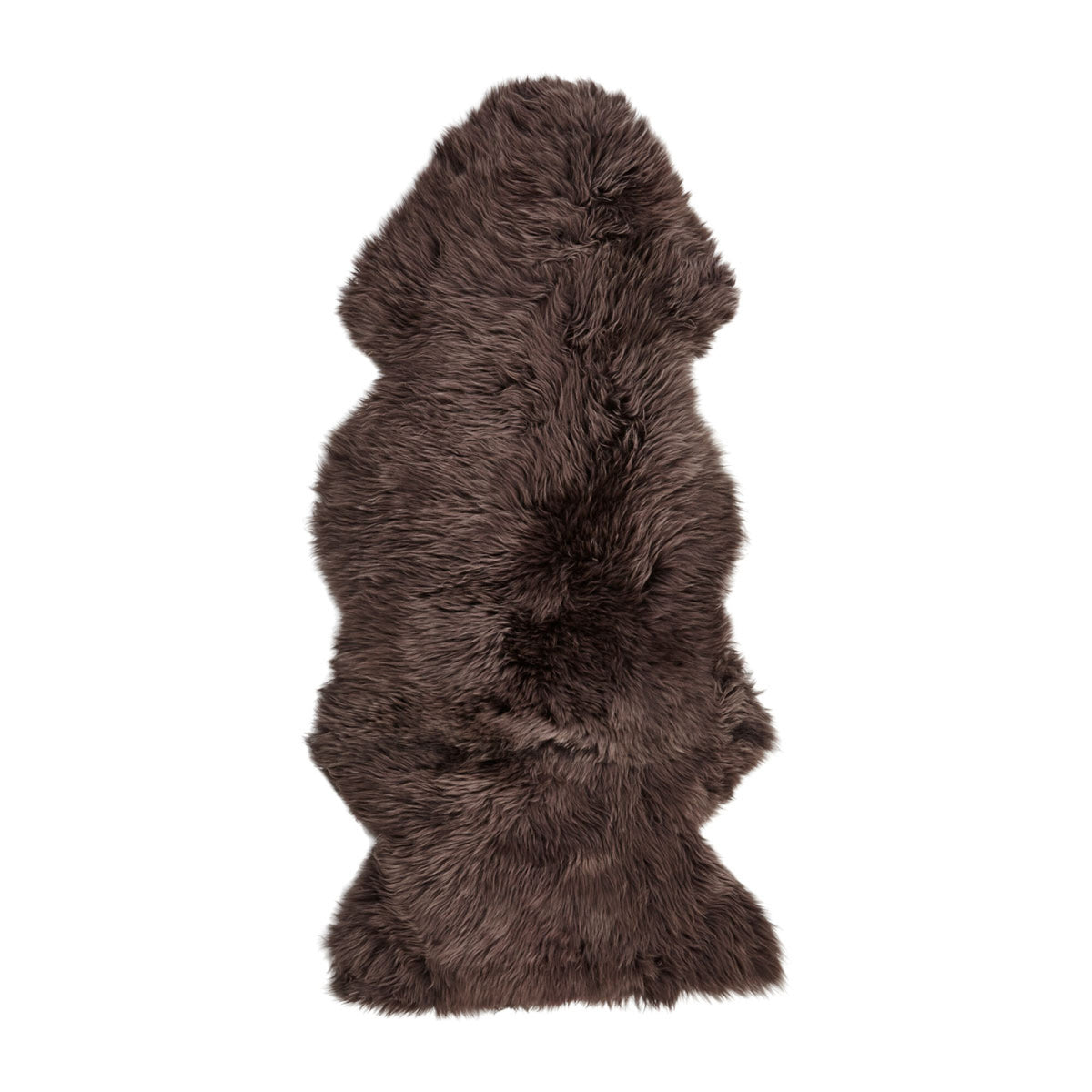 New Zealand Sheepskin | Long Wool | Rug 53 in Walnut