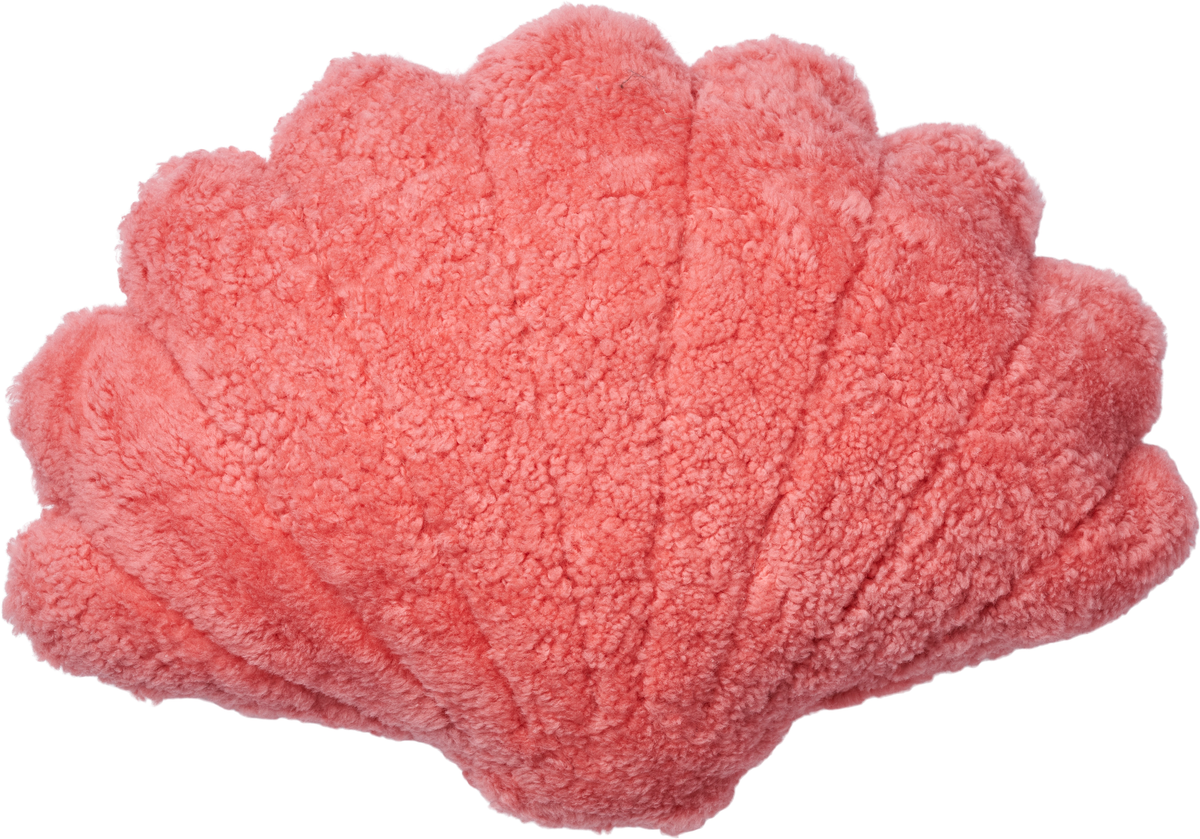 Shell Cushion | Small | Medium | Large Coral Peach / 14x20 in
