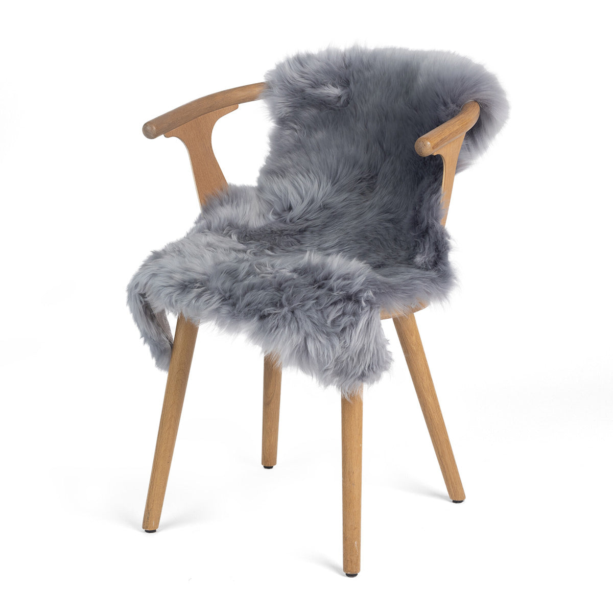 Merino Sheepskin Dyed | New Zealand | approx. 35 in Light Blue