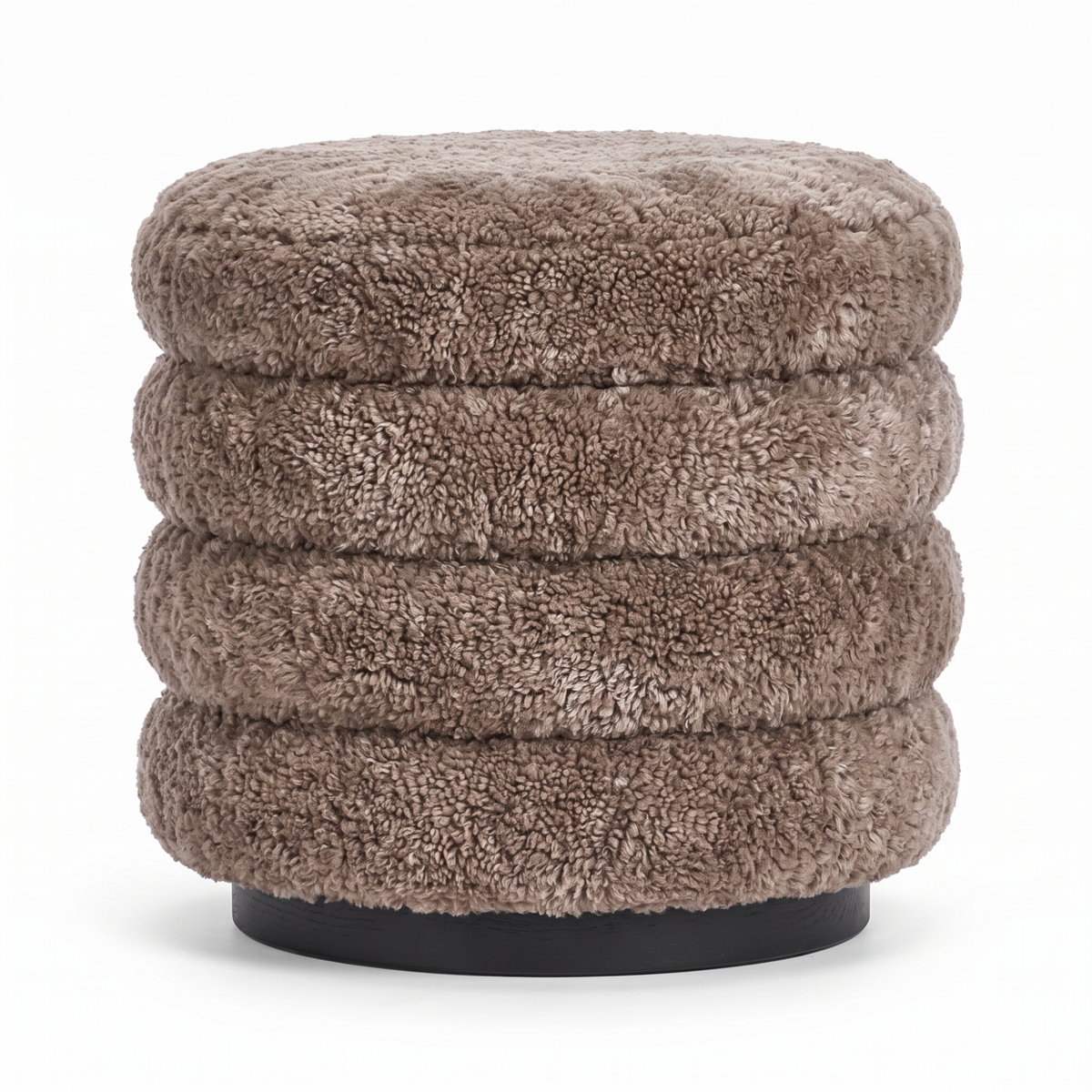 Matthew Stool Beech Base / Taupe