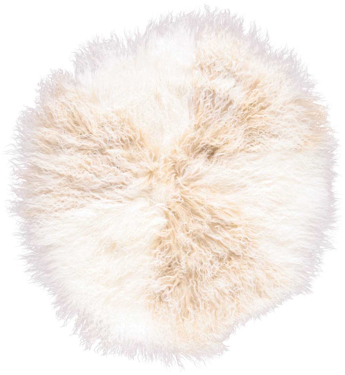 Curly Cake Cushion | D15 in | 18 in | 24 in