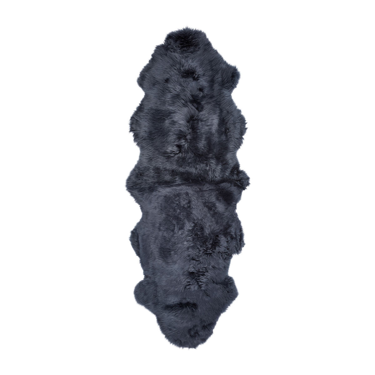 New Zealand Sheepskin | Long Wool | Rug 71 in Navy