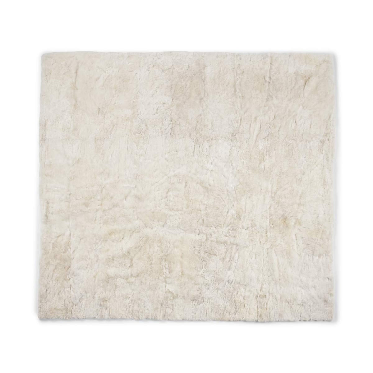 Alpaca Throw  White / 94x102 in