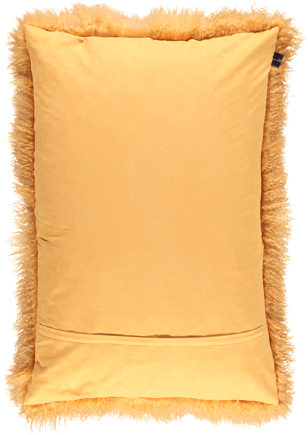 Curly Cushion | 35 in Imperial Yellow