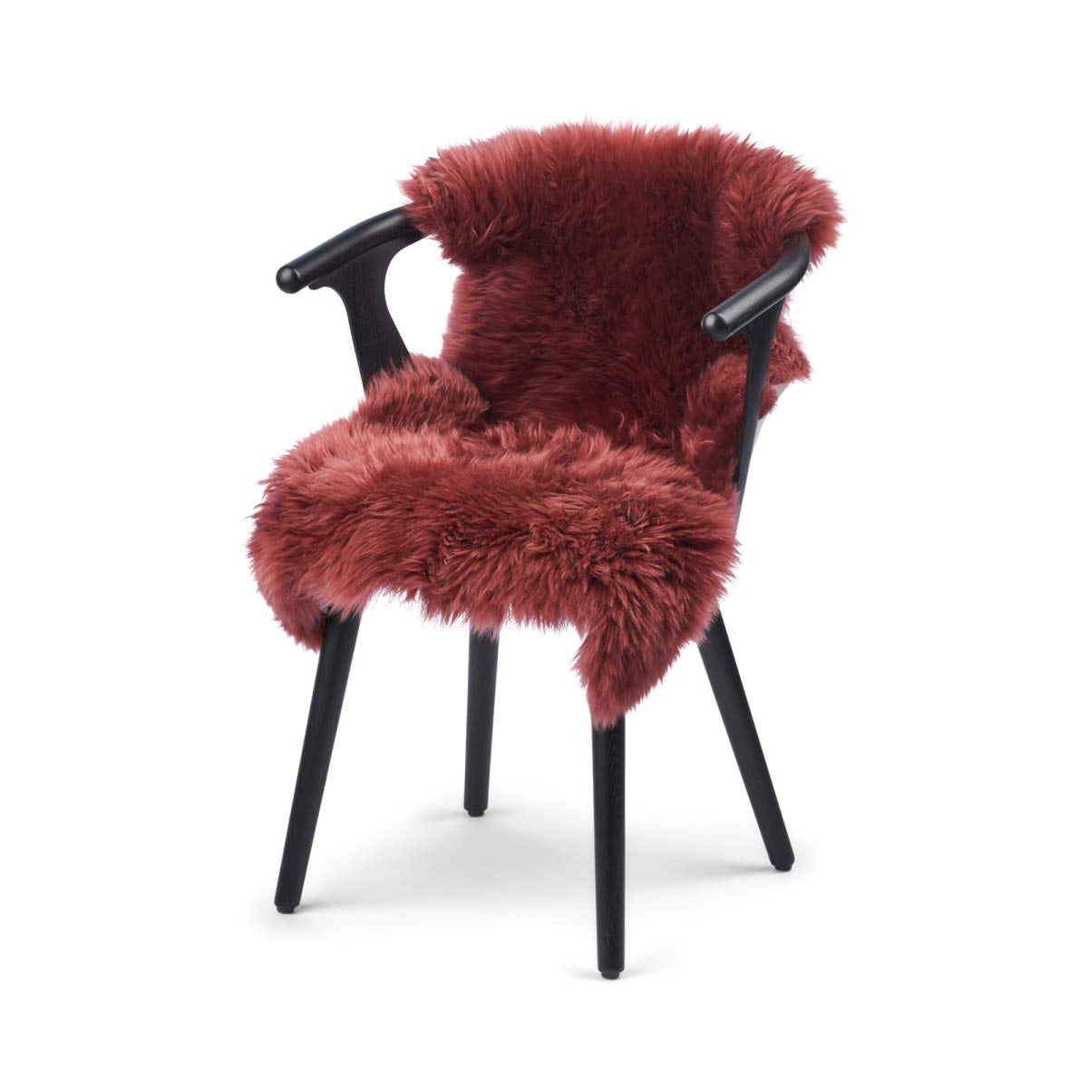 Premium Quality New Zealand Sheepskin | Long Wool | 39 in Spiced Apple