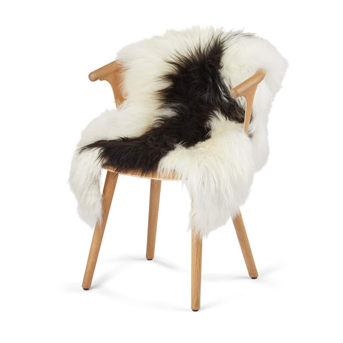Icelandic Sheepskin | Long Wool | 35x24 in Mix/Spotted