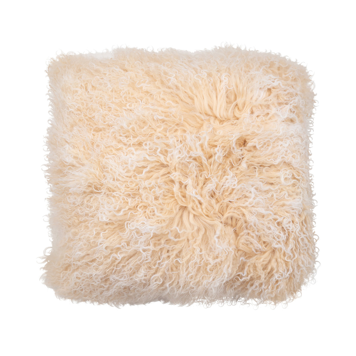 Curly Cushion | 16x16 in Arctic Sunrise