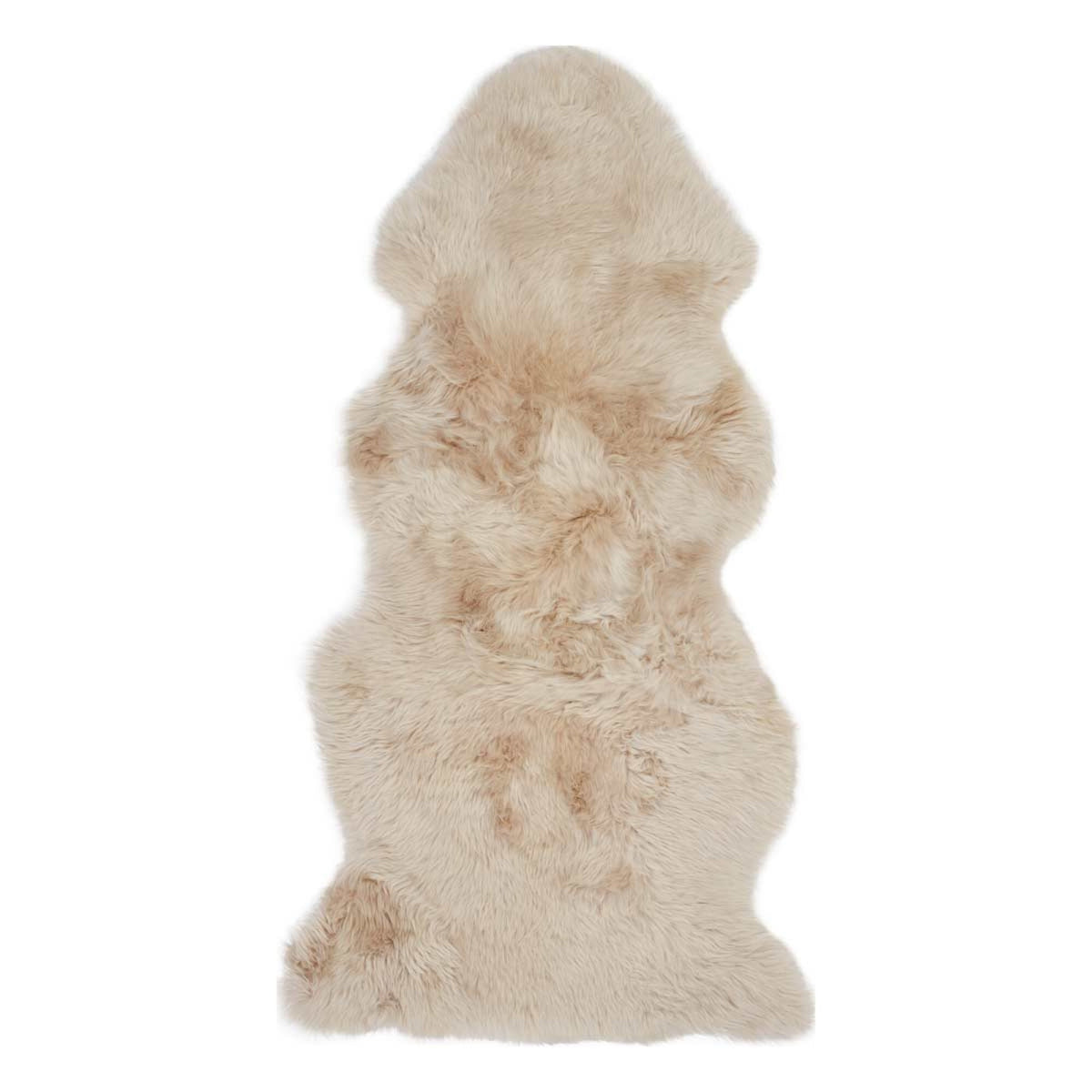 New Zealand Sheepskin | Long Wool | Rug 53 in Linen