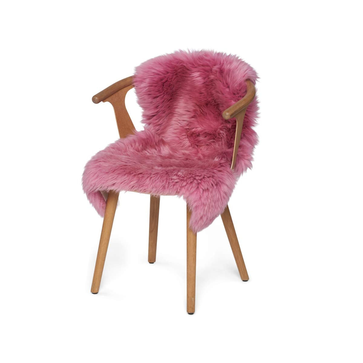 Merino Sheepskin Dyed | New Zealand | approx. 35 in Pink Serie