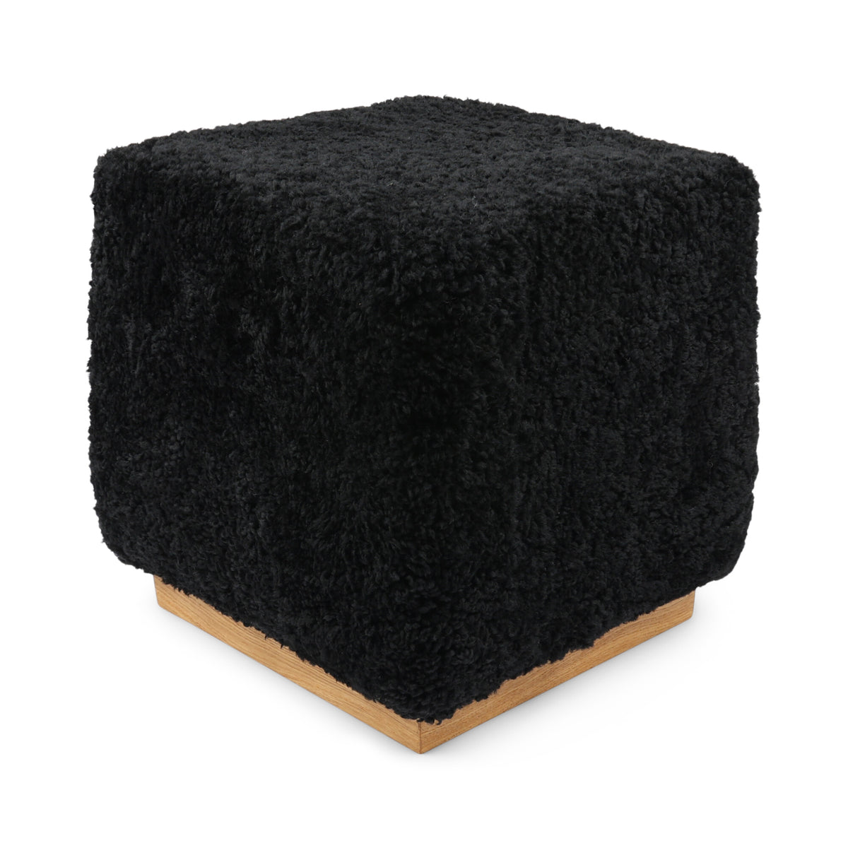 Benjamin Cube Oak Base / Black