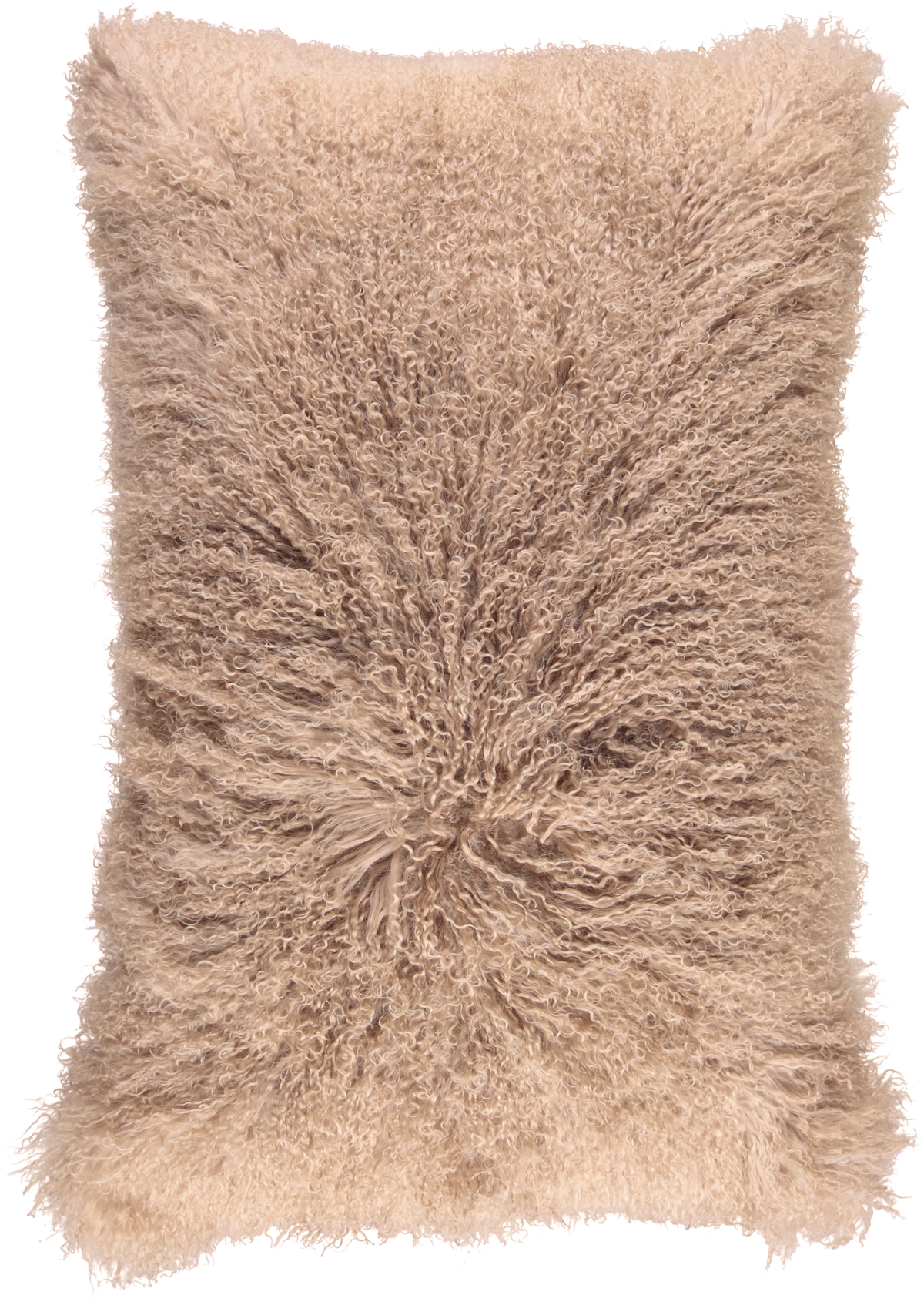Curly Cushion | 35 in Warm Sand