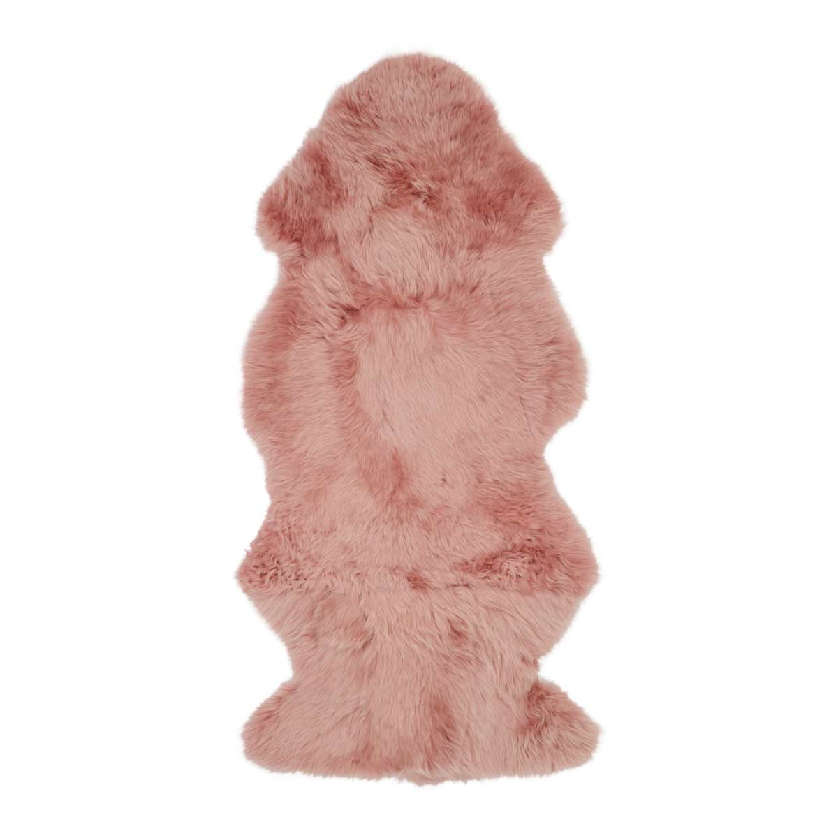 New Zealand Sheepskin | Long Wool | Rug 53 in Rosa