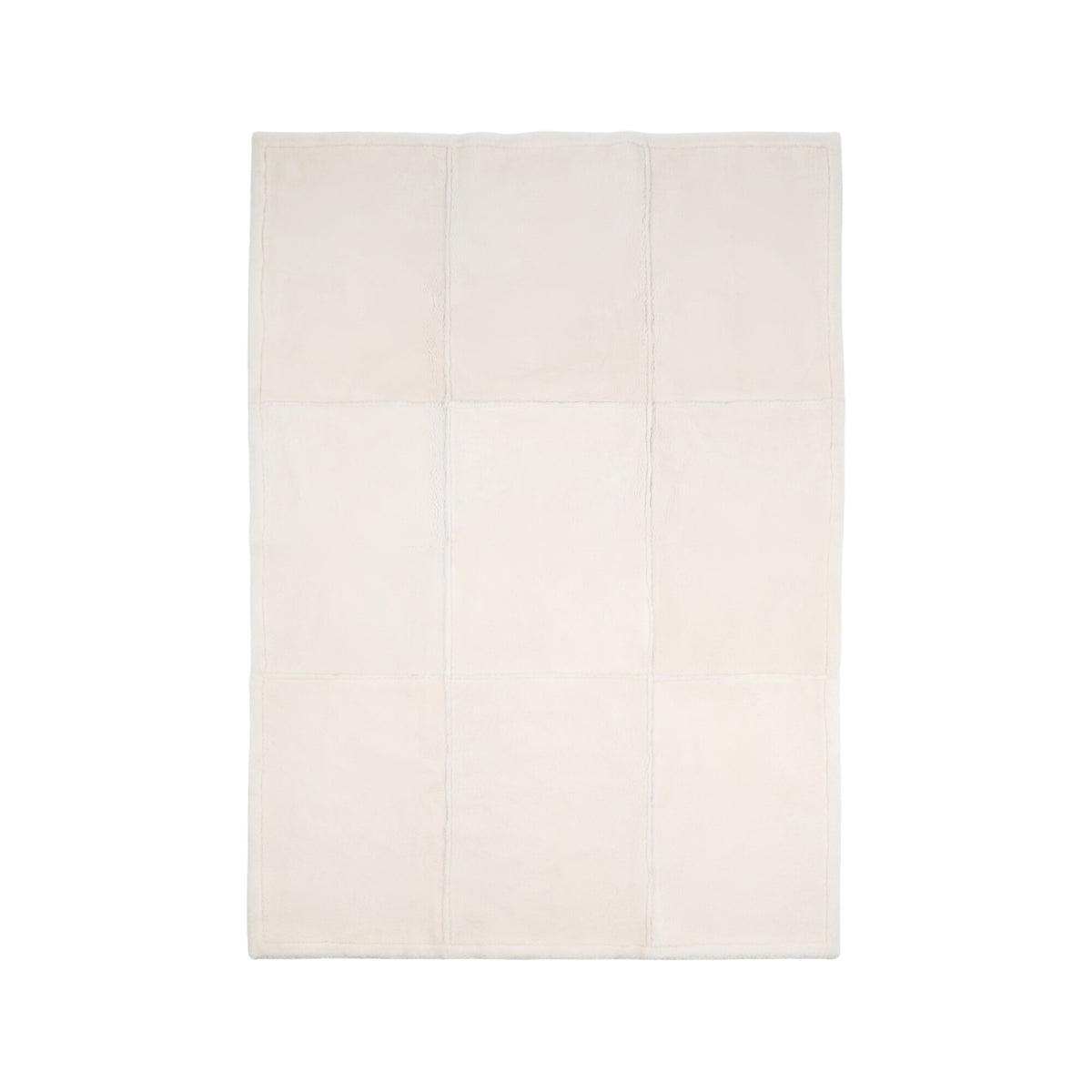 Addison Throw Leather Brown/Ivory / 55x79 in