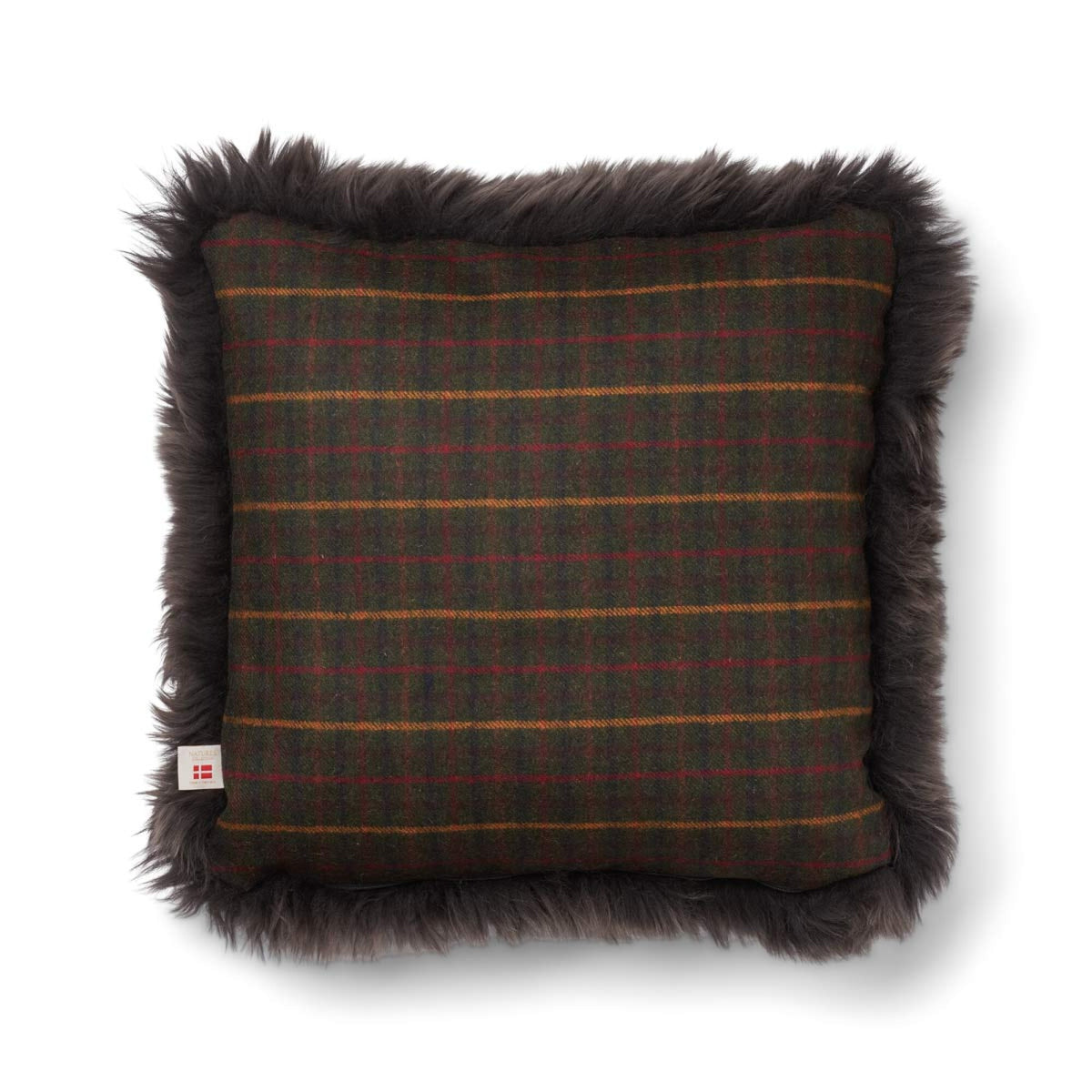 One Side Cushion | LW | 20x20 in | 13x20 in Kilberry Fir-Dark Green/Walnut / 20x20 in