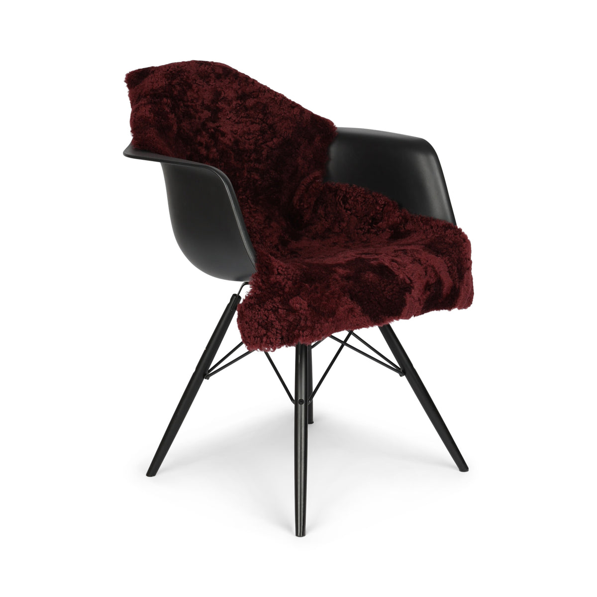 New Zealand Sheepskin | Short Curly Wool | Rug 35 in Port Royal
