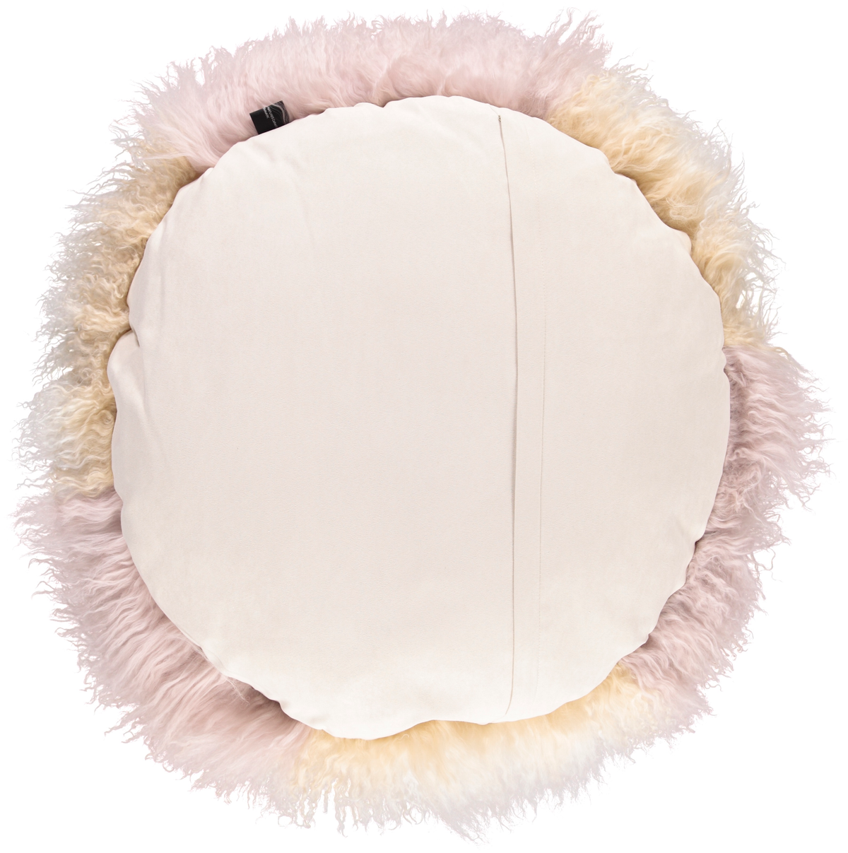 Curly Cake Cushion | D15 in | 18 in | 24 in Arctic Sunrise/Dove / D24 in