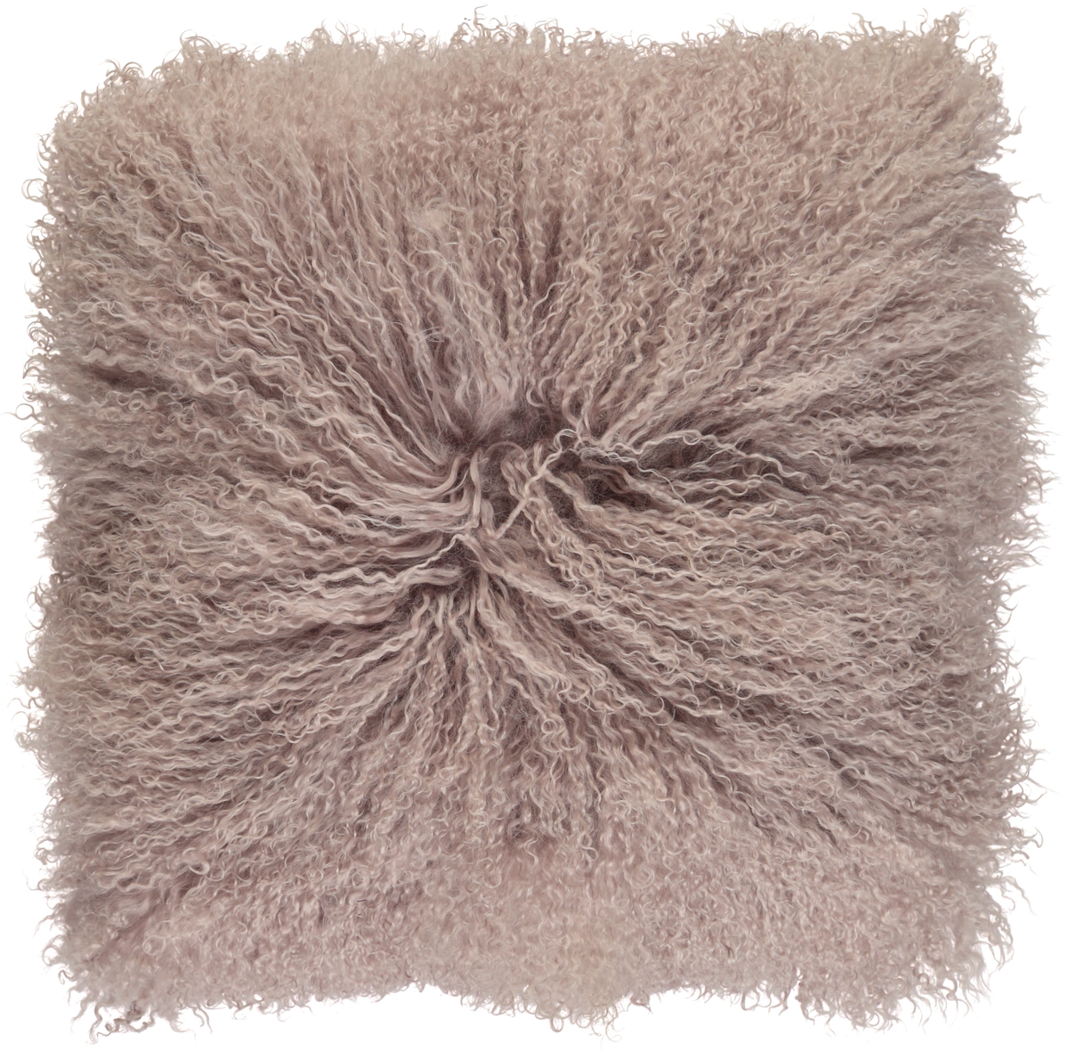 Curly Cushion | 16x16 in Dove