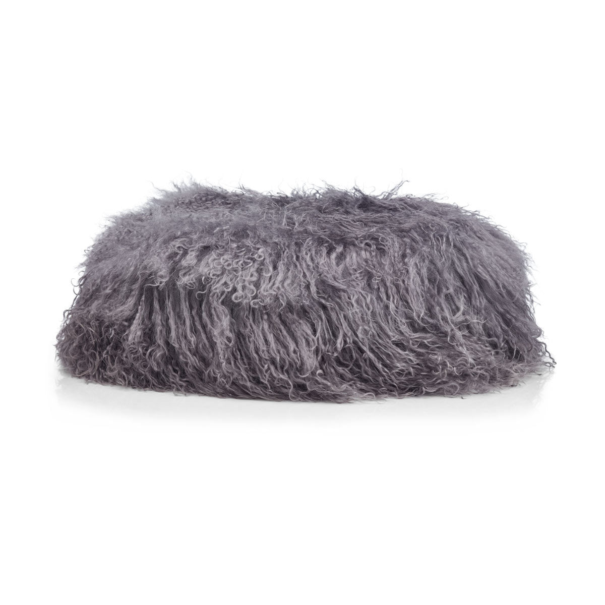 Long Wool Sheepskin Seat Cover Steel
