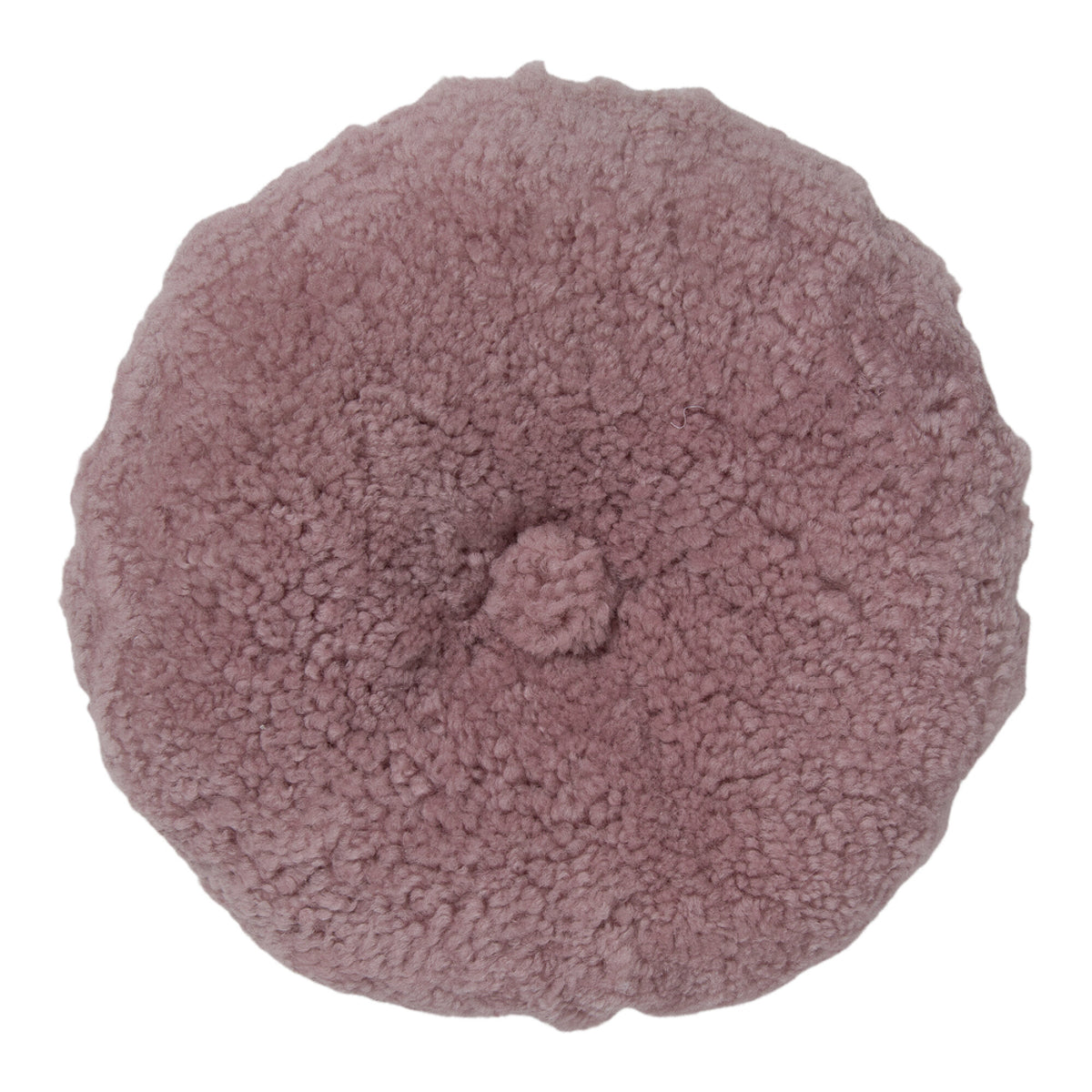 Round Cushion | Doublesided | D16 in Coral Silver Pink