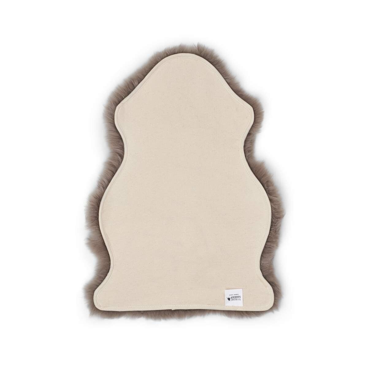 Merino Sheepskin | Long Wool | New Zealand | Mini | 26x18 in Mushroom
