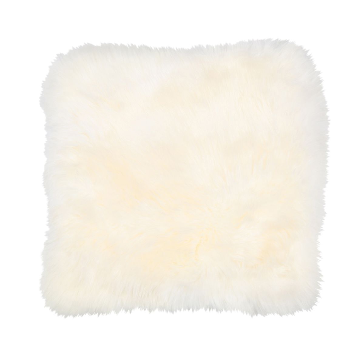 Cushion Cover | Long Wool | New Zealand Ivory