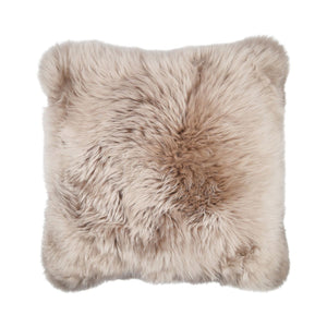 Sheepskin Cushion | Long Wool | New Zealand | Square Dove