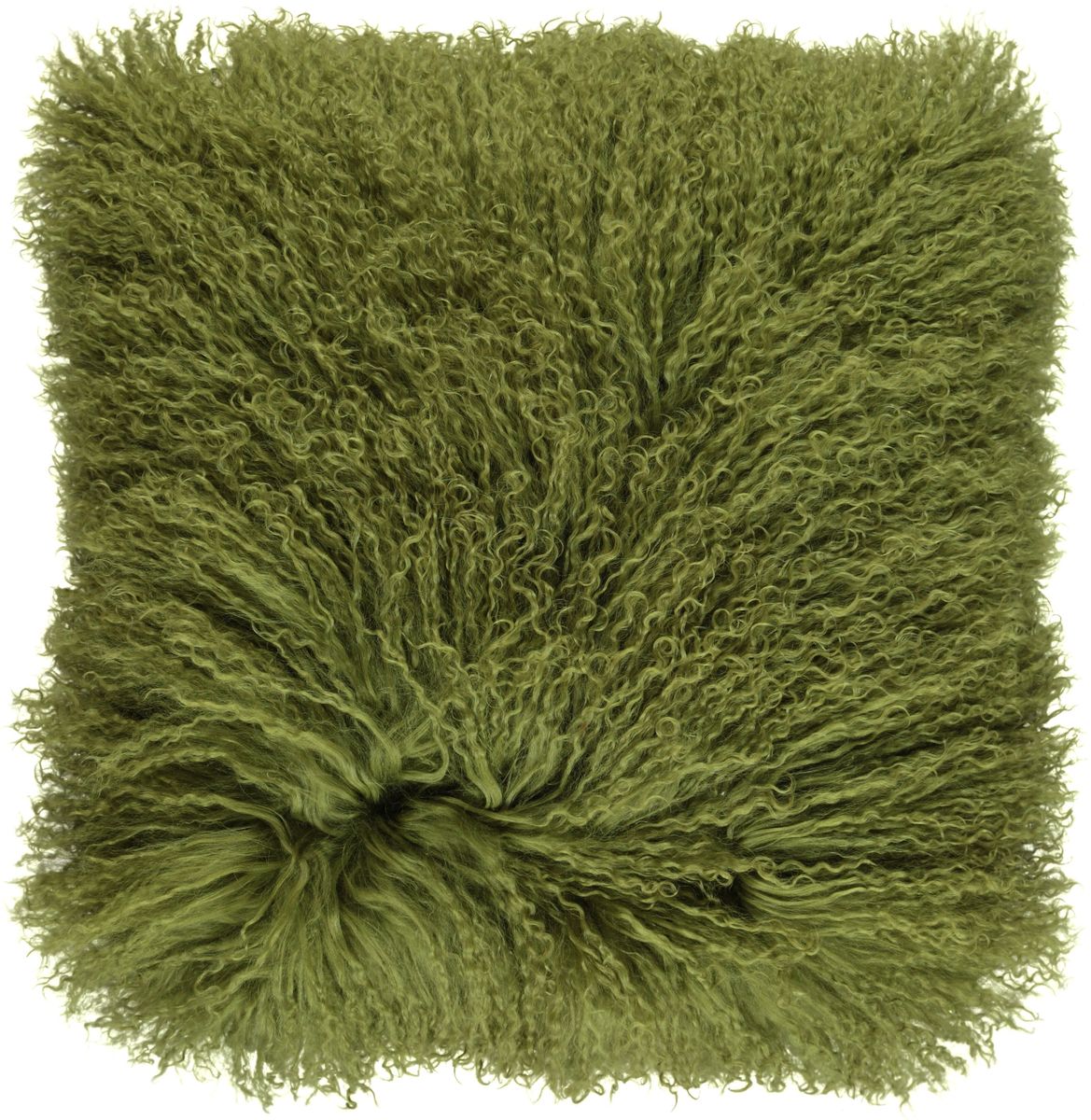 Curly Cushion | 16x16 in Treetop