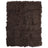 Throw of Curly Sheepskin Taupe
