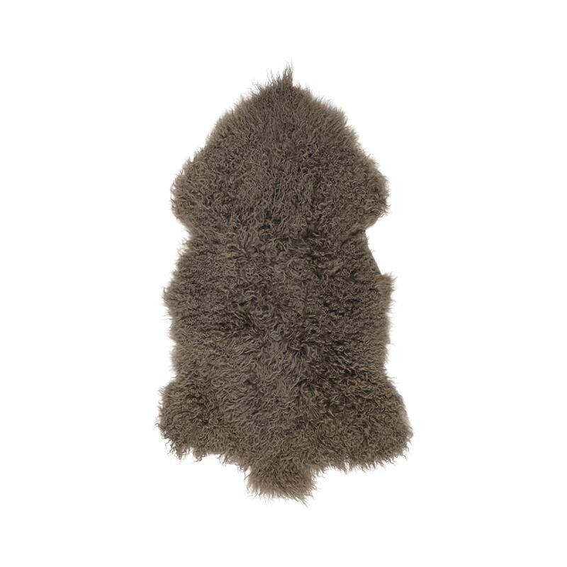 Tibetan Sheepskin | Curly Taupe