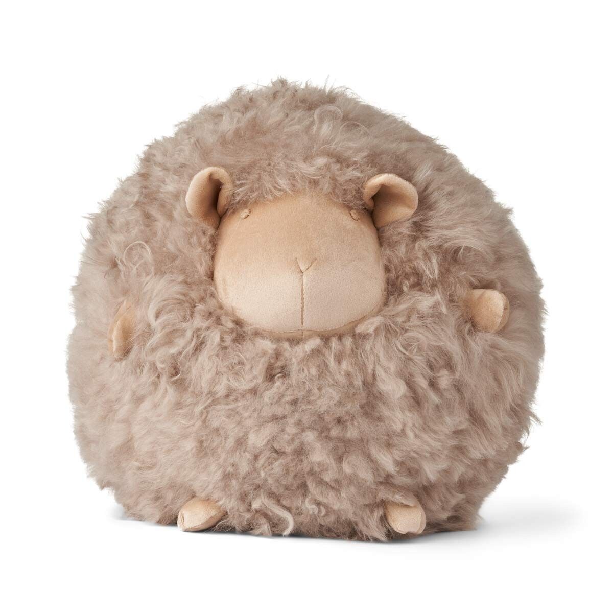 Cute Sheep Cushion | D8 in | D11 in | D13,5 in Taupe