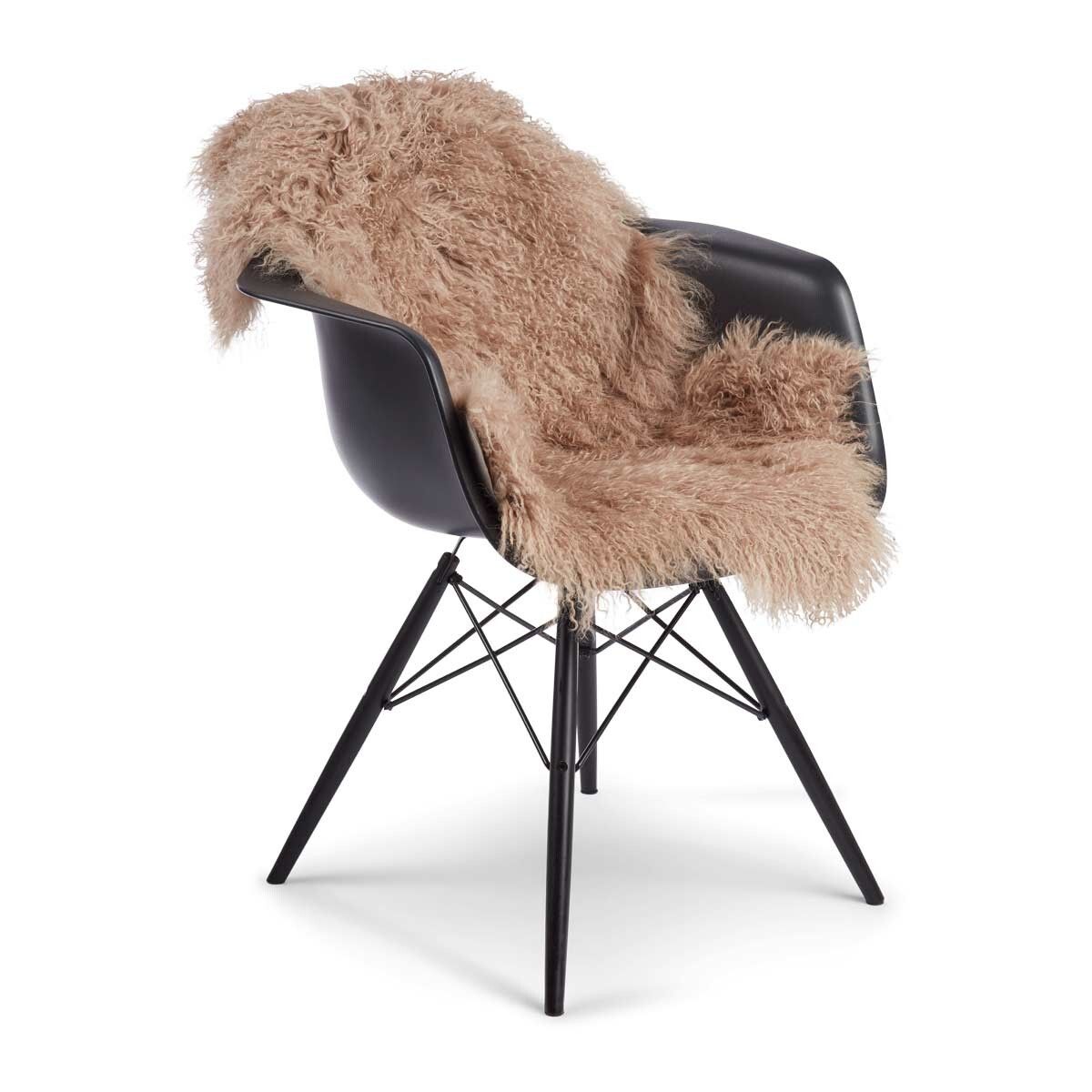 Curly Sheepskin | Tibetan | 33x20 in