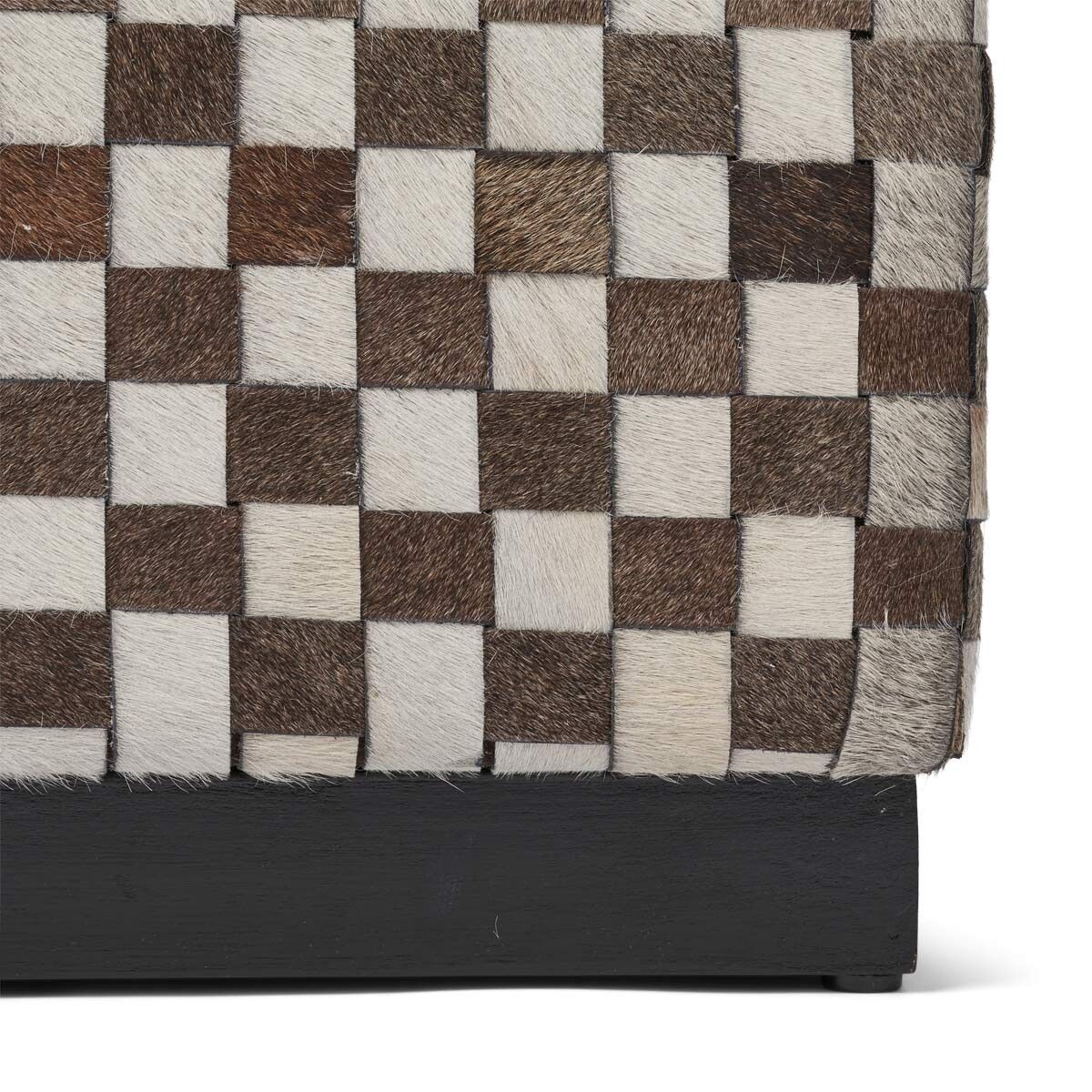 Cow Hide Stool | 46x46 cm | 60x60 cm