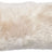 Long-Wool Sheepskin Cushion | Doublesided | New Zealand | 10x20 in Linen
