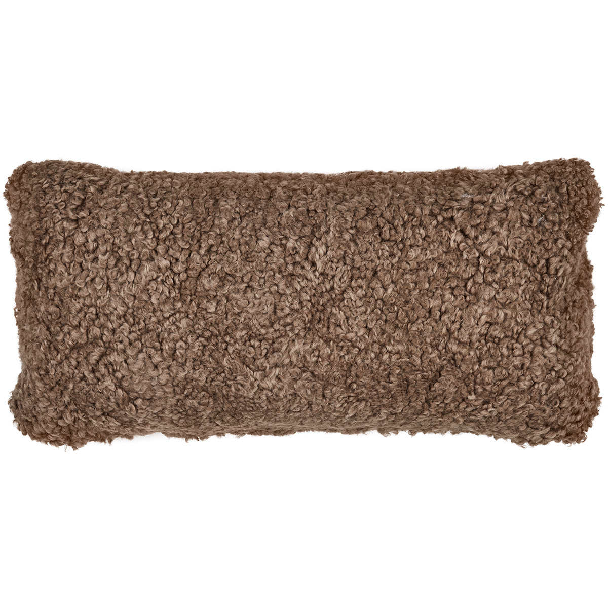 Short-Wool Sheepskin Cushion | Doublesided | SW | 30x60 cm Taupe