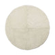 Short Wool Curly Sheepskin Design Rug | ø180 cm