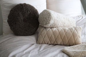 Sheepskin Cushion | SW| 22x58 cm [SPECIAL OFFER] Pearl