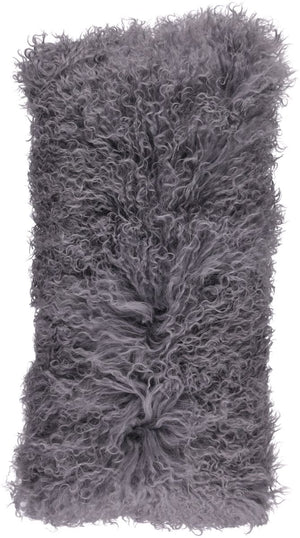 Curly Cushion | 11x22 in Steel