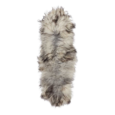 Icelandic Sheepskin | Long Wool | Natural Grey | 180 cm