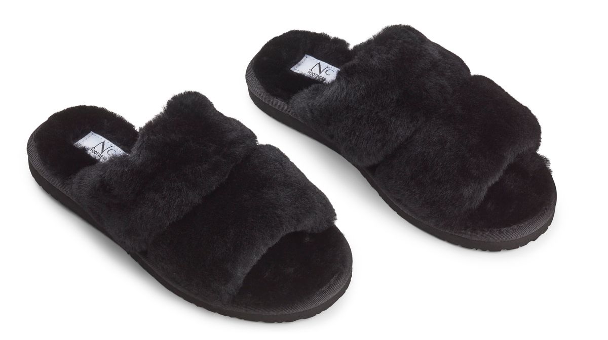 Slippers Straps Black