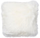 Long-Wool Sheepskin Cushion | Doublesided | New Zealand | 45x45 cm Ivory