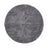 Short Wool Curly Sheepskin Design Rug | ø180 cm Light Grey