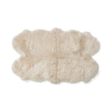 Merino Sheepskin Rug | Long Wool | 67x43 in Linen